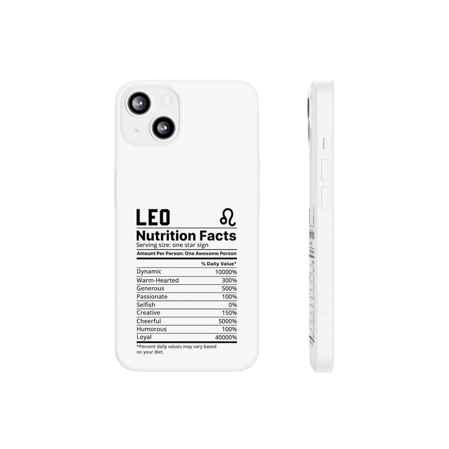 Leo Nutrition Flexi Cases iPhone/Samsung with Gift Wrapping Option