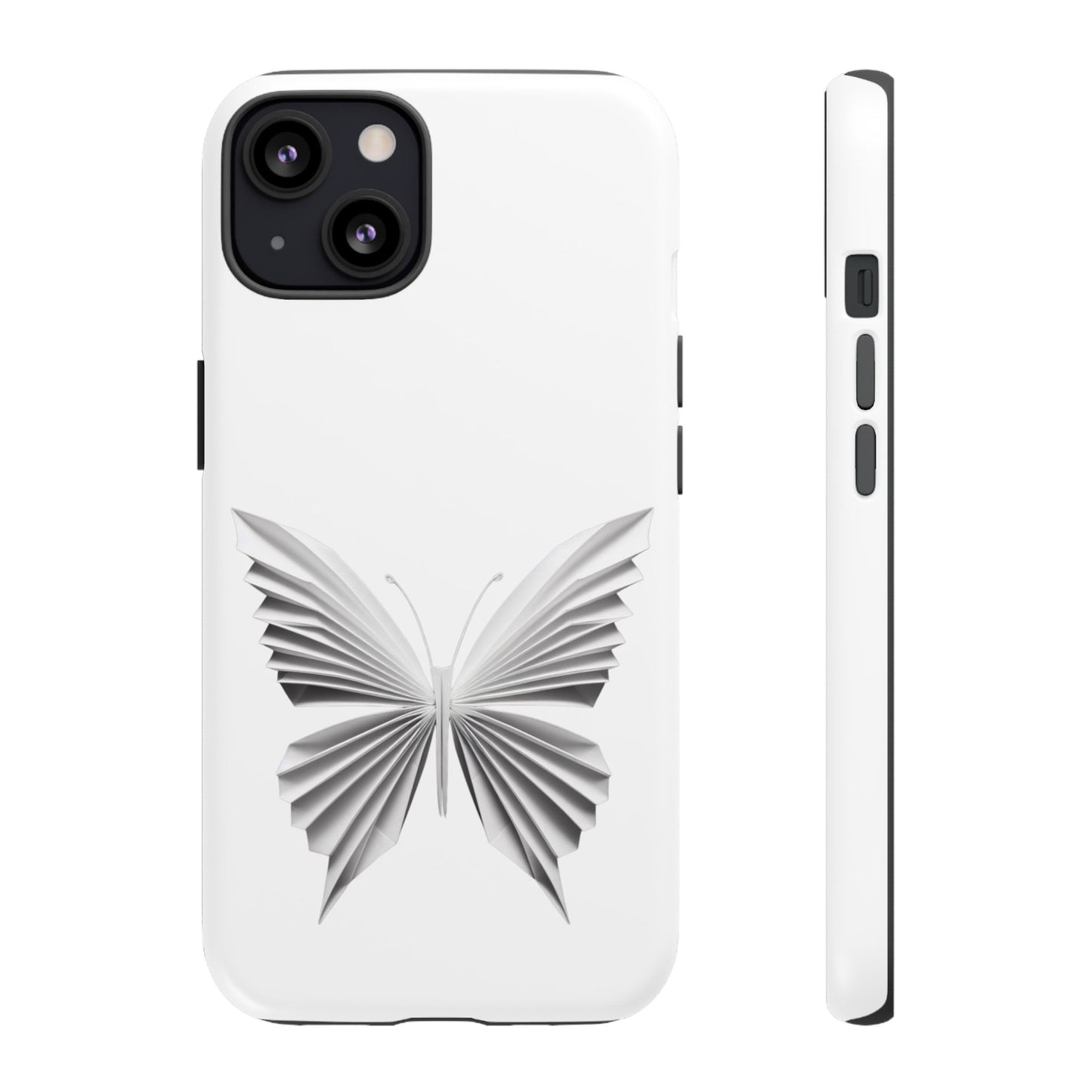 Origami White Butterfly Tough Cases iPhone/Google/Samsung