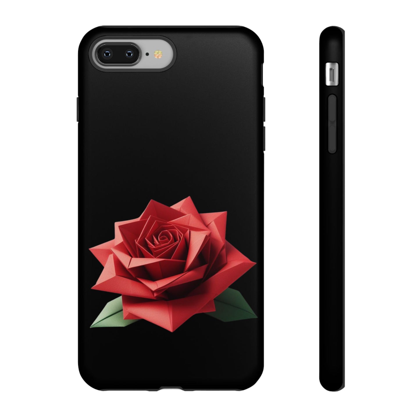 Origami Red Rose Tough Cases iPhone/Google/Samsung