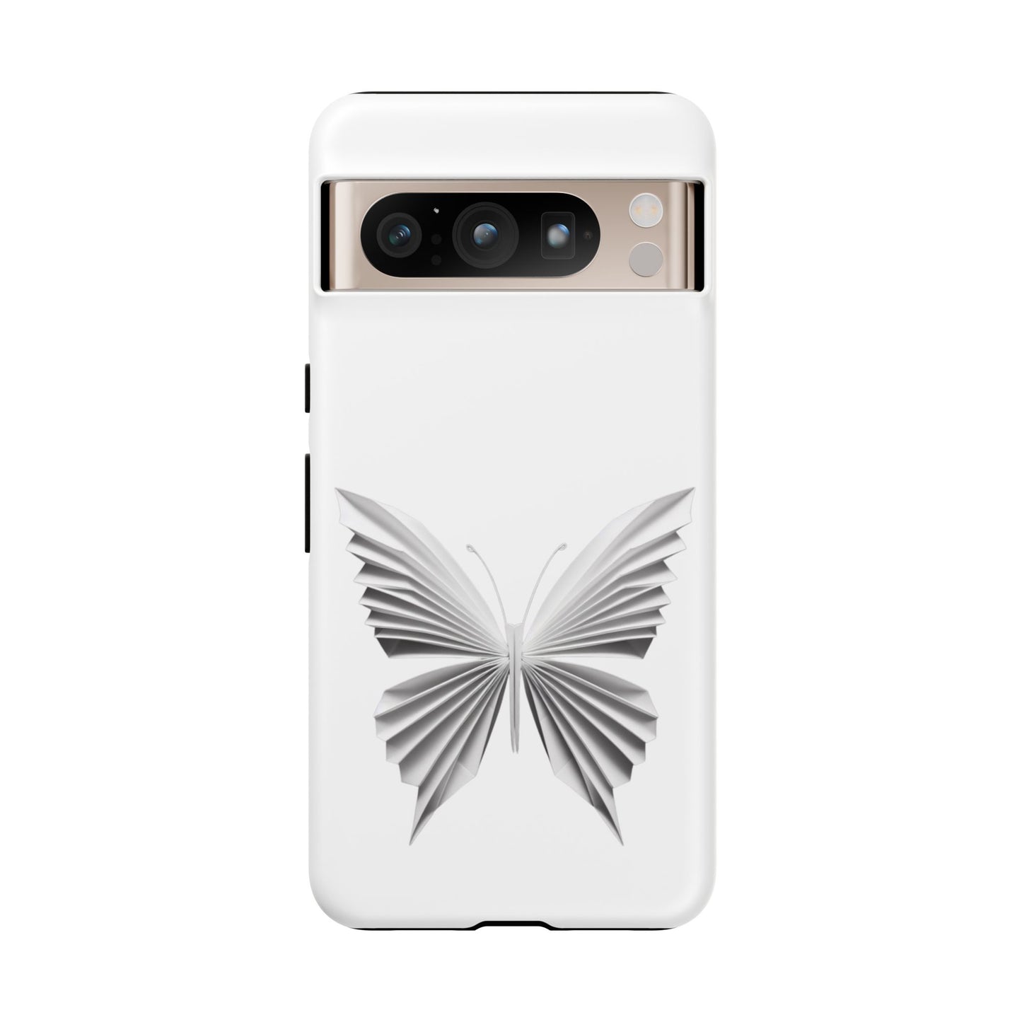 Origami White Butterfly Tough Cases iPhone/Google/Samsung