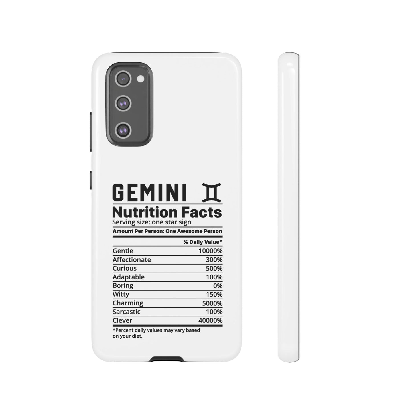 Gemini Nutrition Tough Cases - iPhone/Google/Samsung