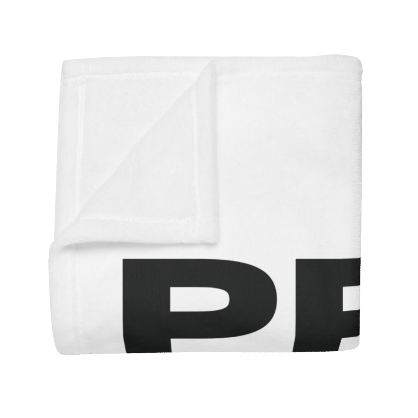 Proud. To. Be. Māori. - White Plush Fleece Blanket