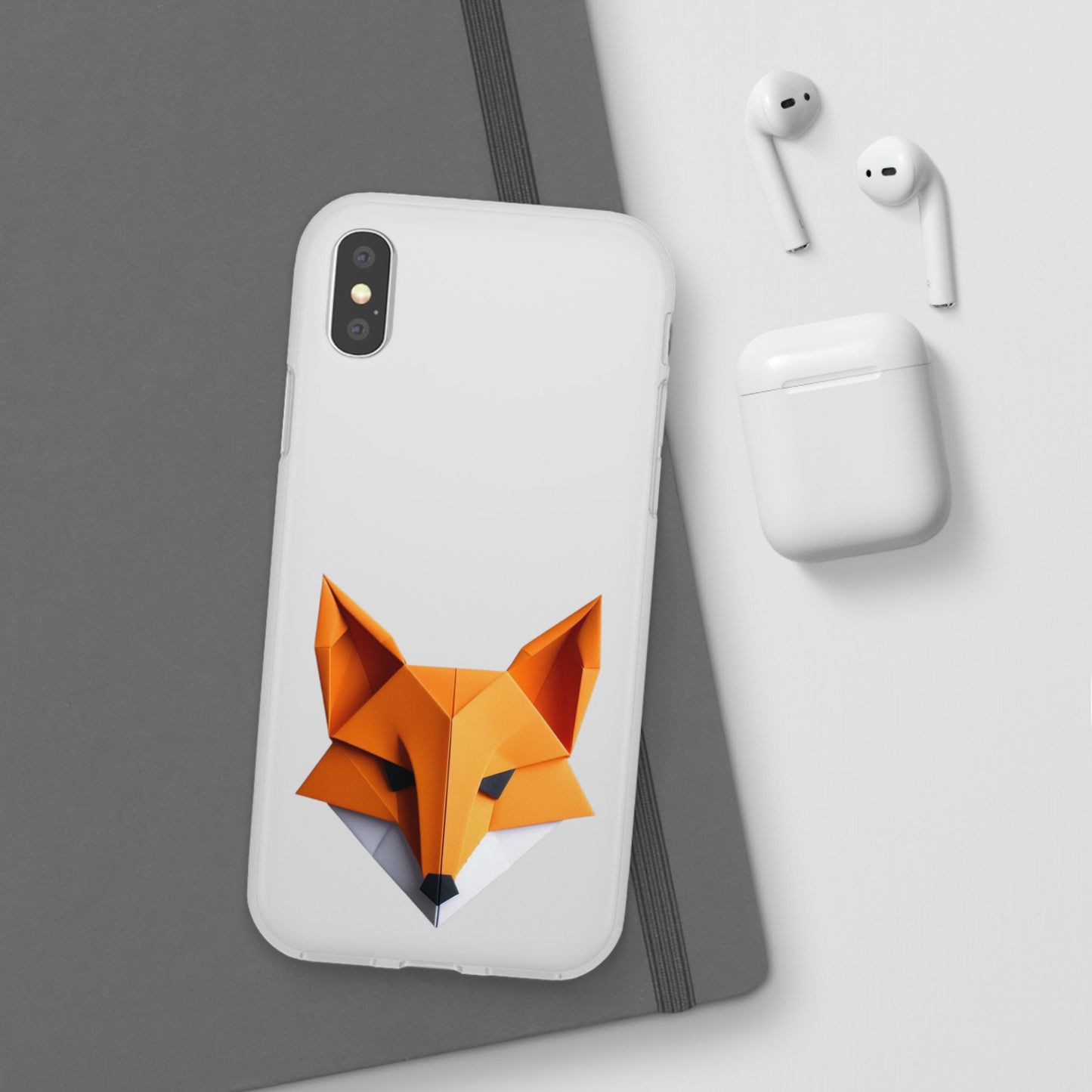 Origami Fox Flexi Cases