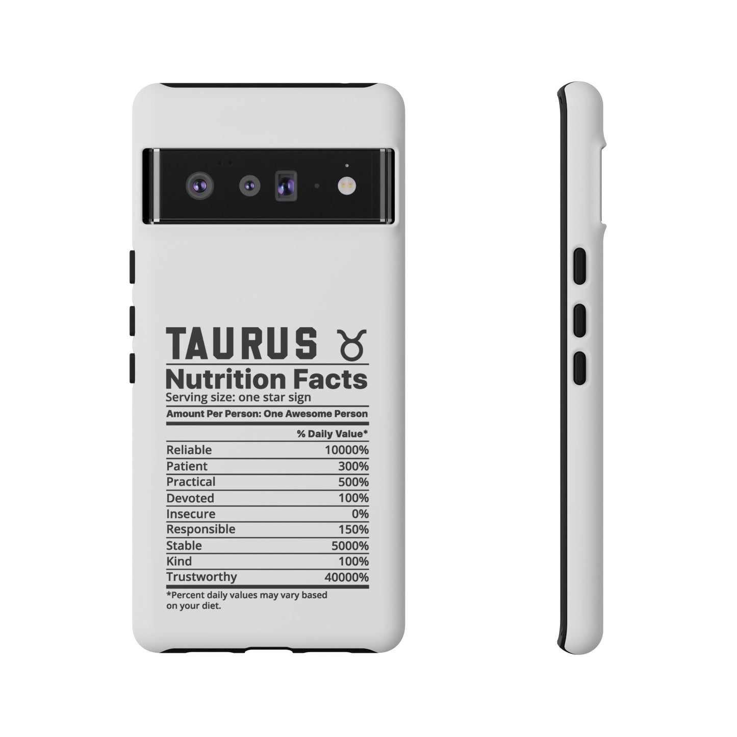 Taurus Nutrition Tough Cases - iPhone/Google/Samsung