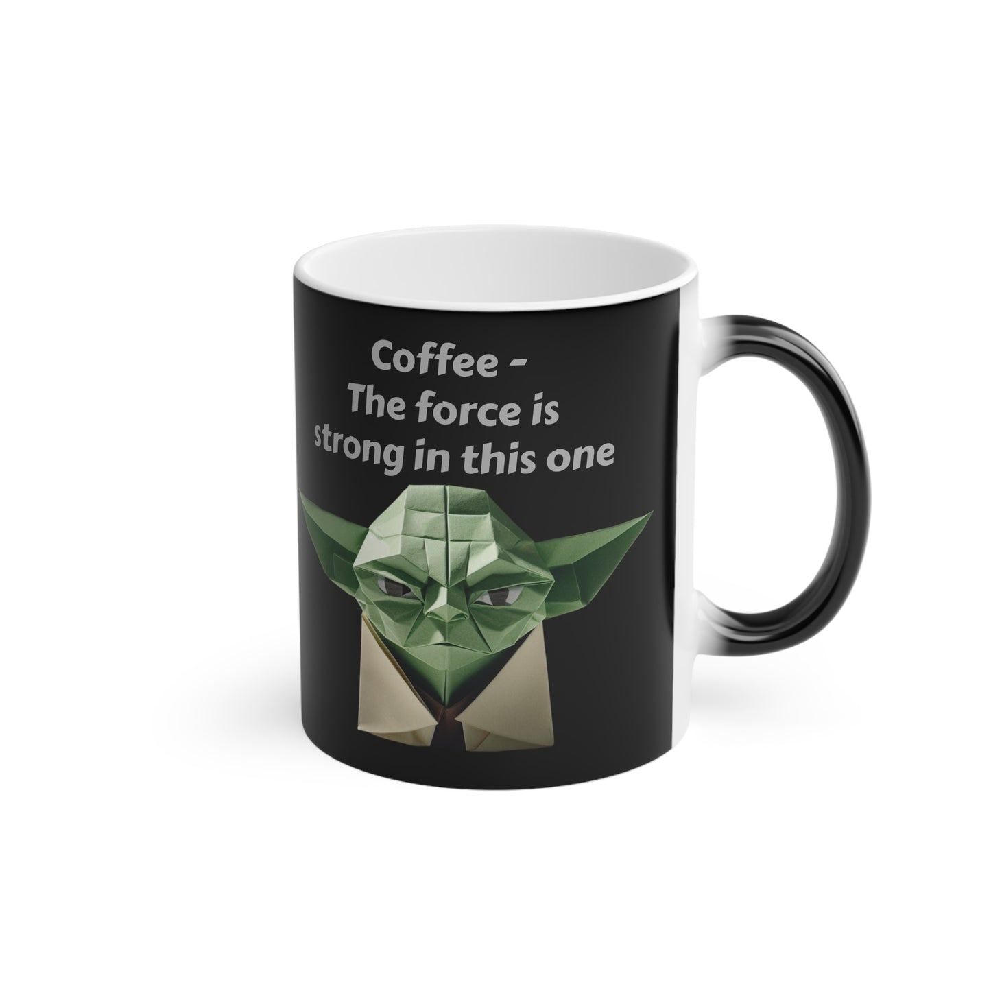 Origami Yoda Magic Mug