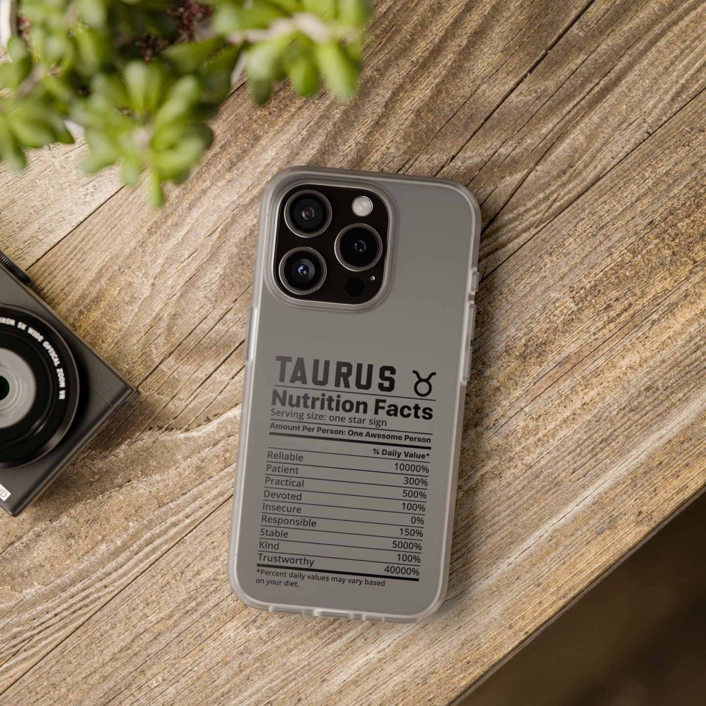 Taurus Nutrition Flexi Cases iPhone/Samsung with Gift Wrapping Option