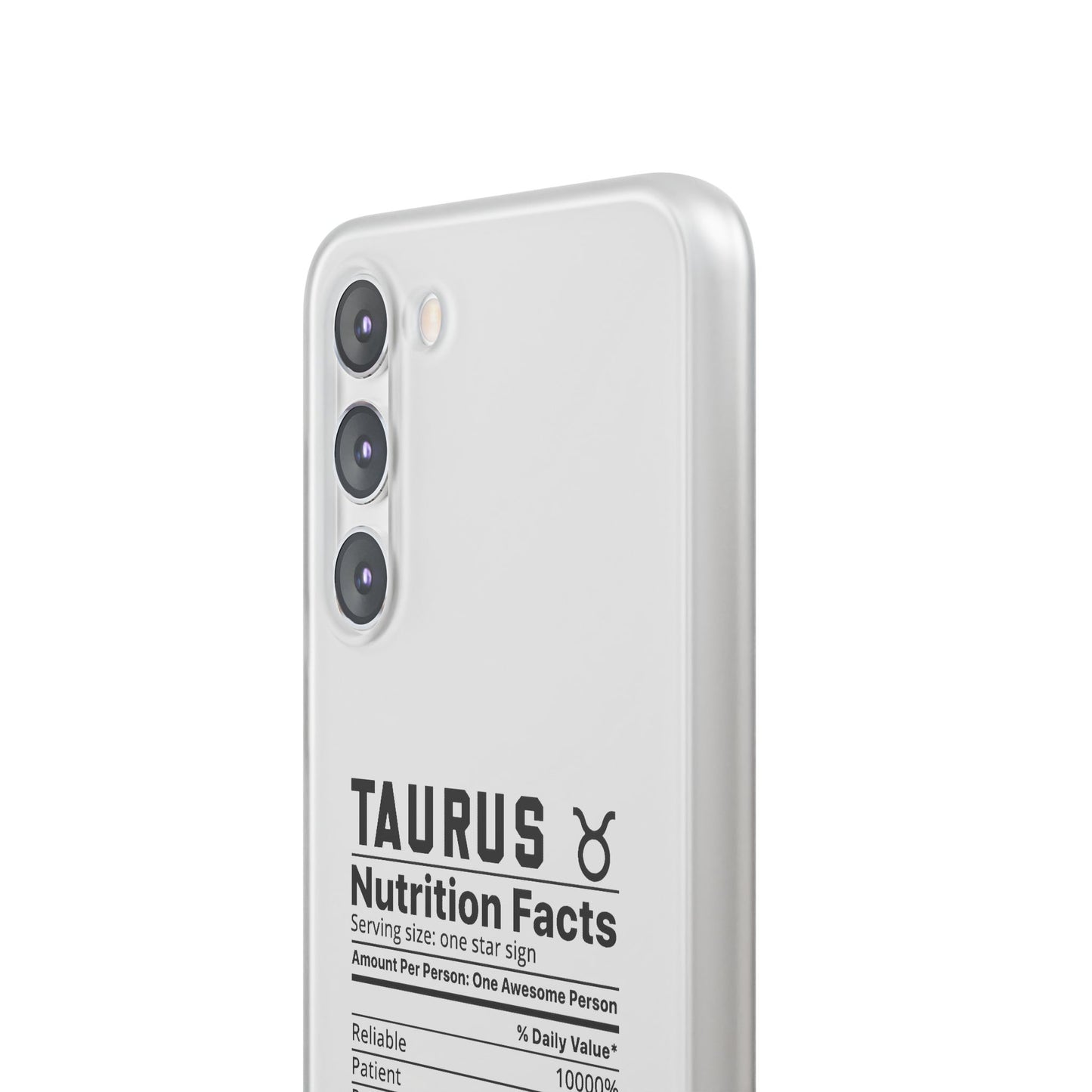 Taurus Nutrition Flexi Cases iPhone/Samsung with Gift Wrapping Option