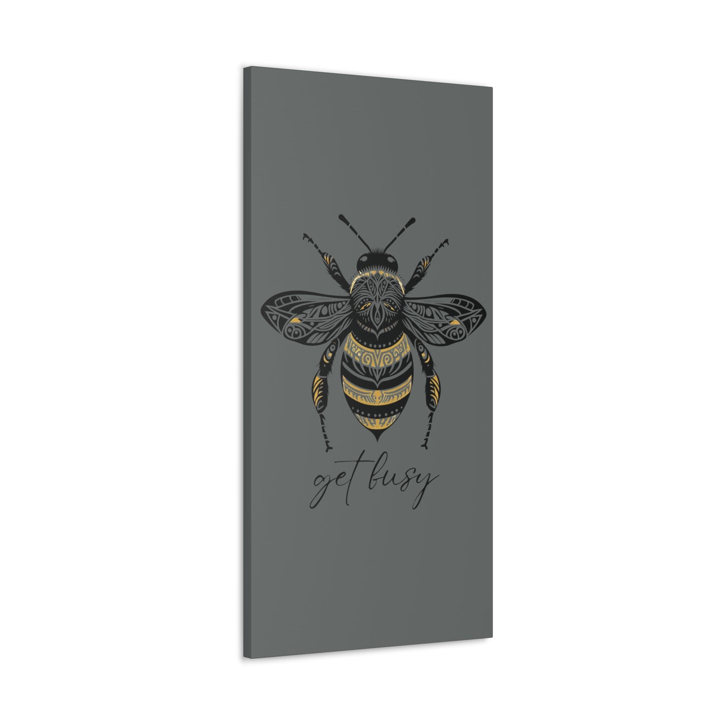 Get Busy Bee Classic Canvas - Grey