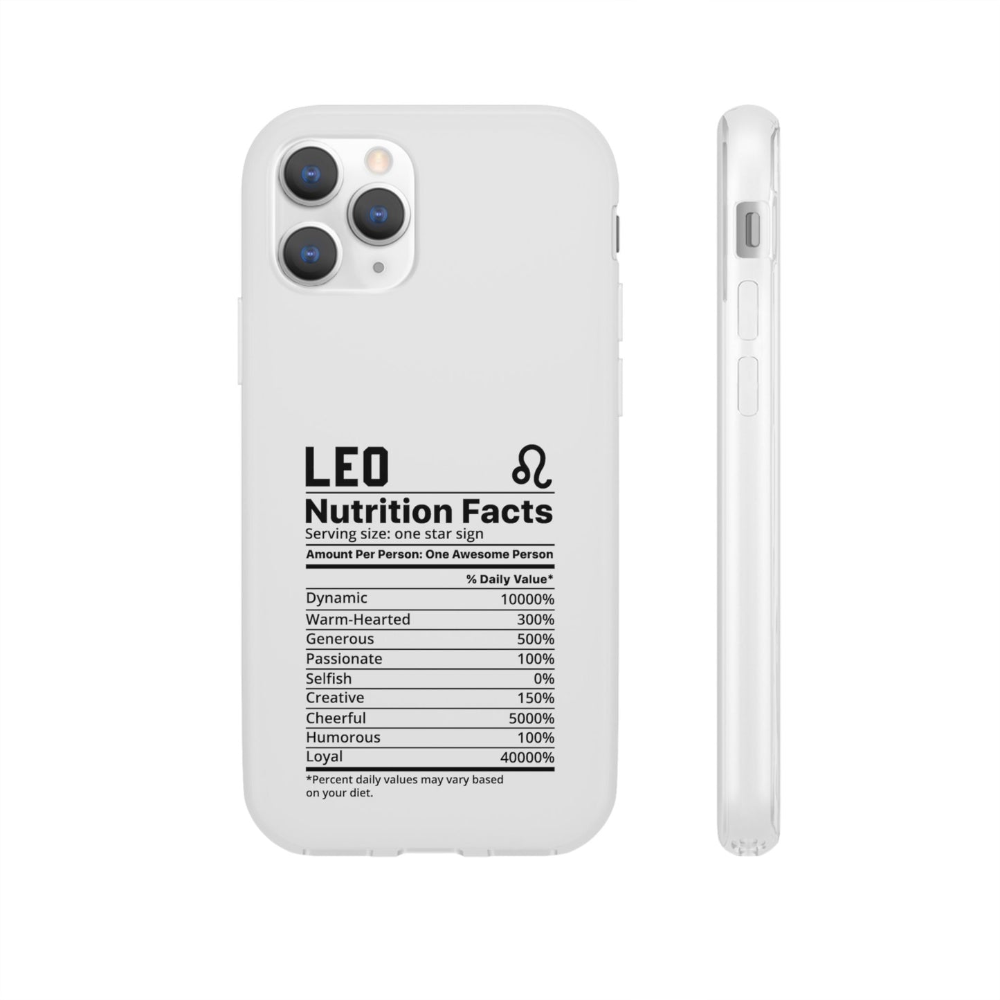 Leo Nutrition Flexi Cases iPhone/Samsung with Gift Wrapping Option