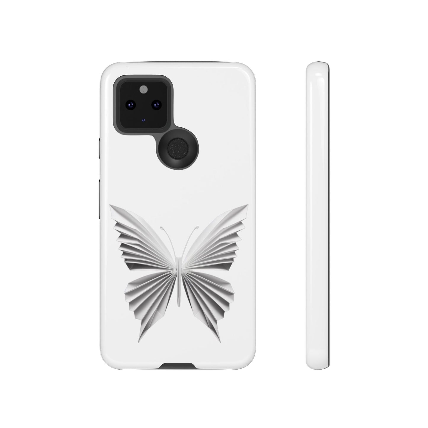 Origami White Butterfly Tough Cases iPhone/Google/Samsung