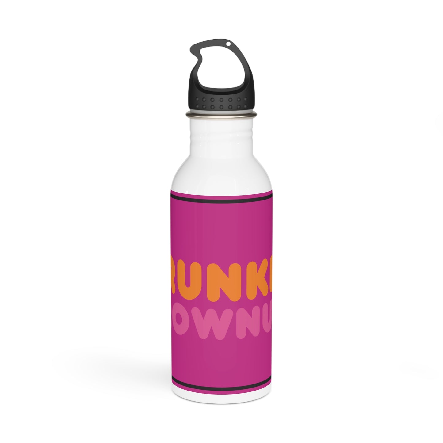 Drunken Grownups Stylish Stainless Steel Water Bottle - Eco-Friendly, Durable, Perfect for On-the-Go - Dark Pink