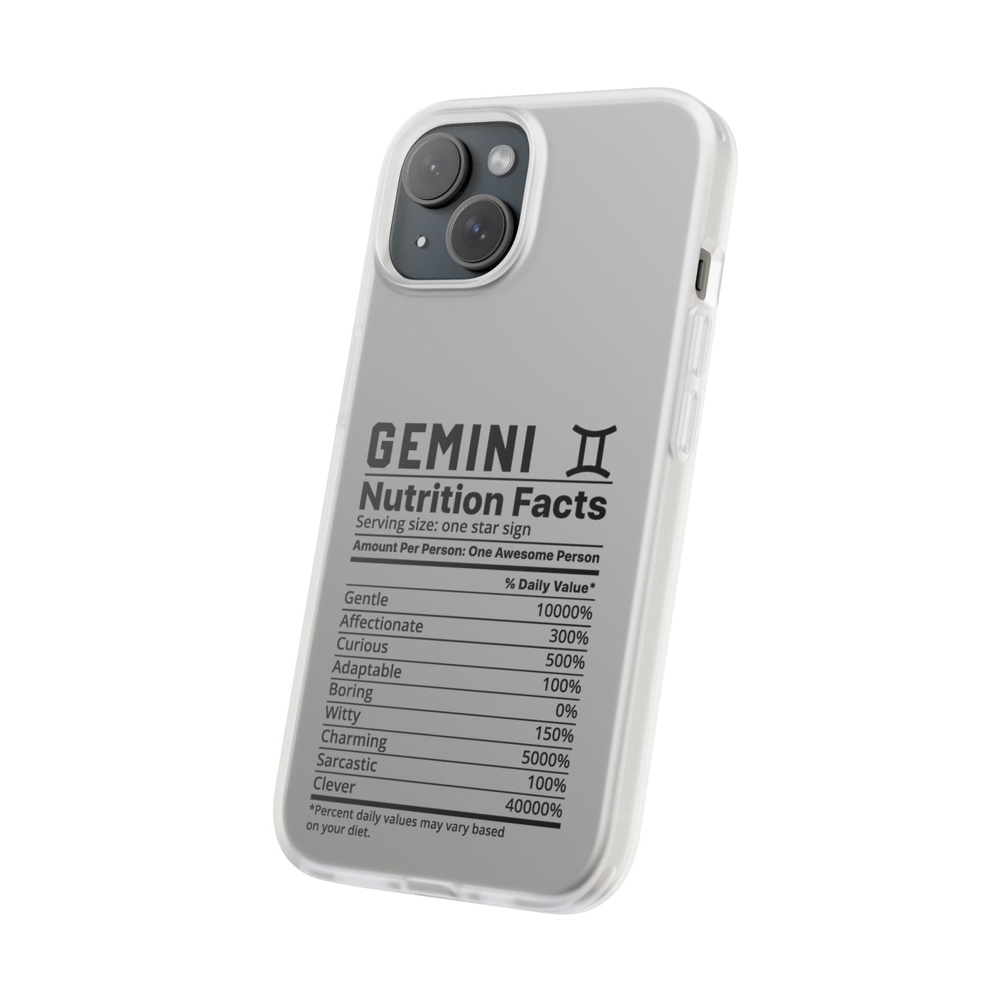 Gemini Nutrition Flexi Cases iPhone/Samsung with Gift Wrapping Option