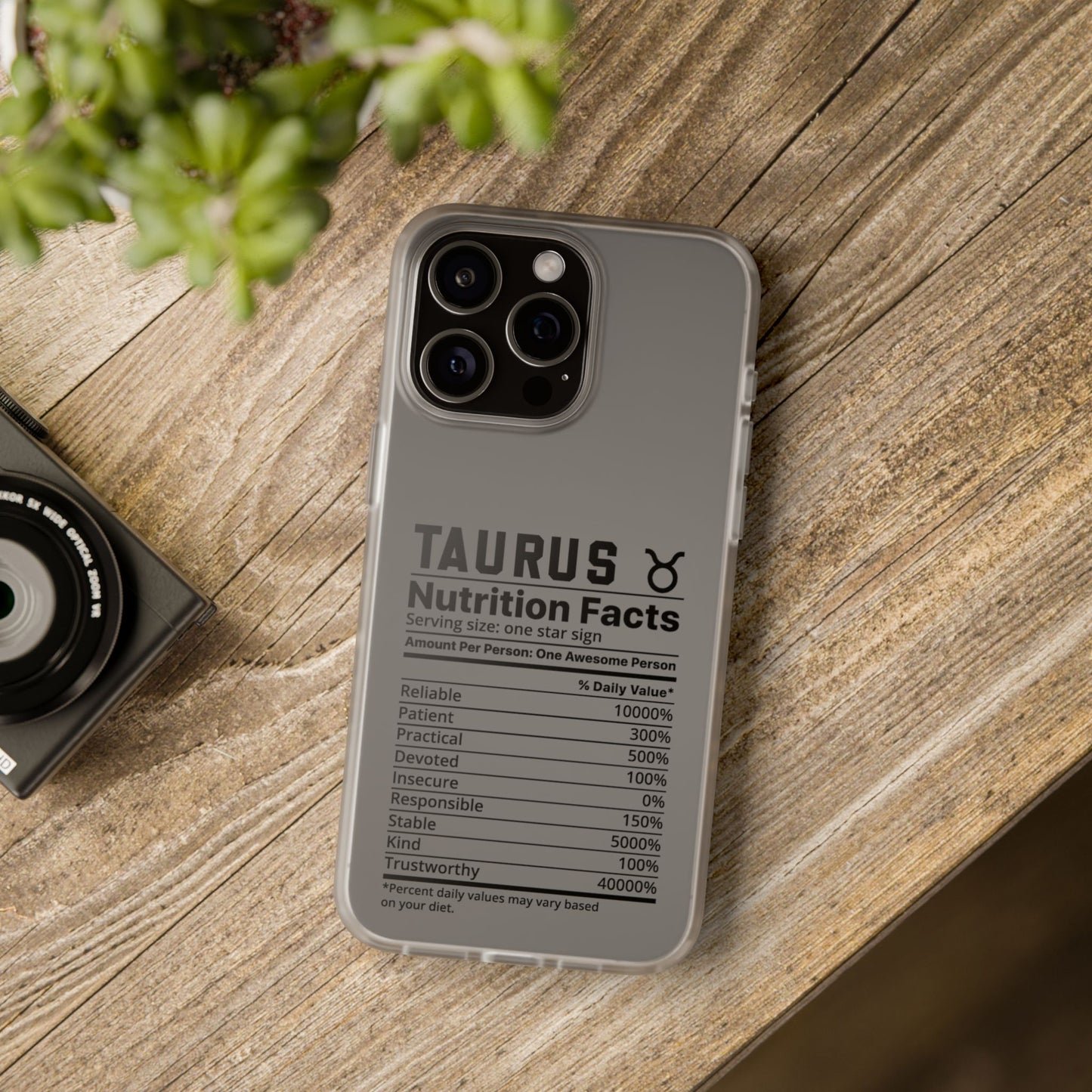 Taurus Nutrition Flexi Cases iPhone/Samsung with Gift Wrapping Option