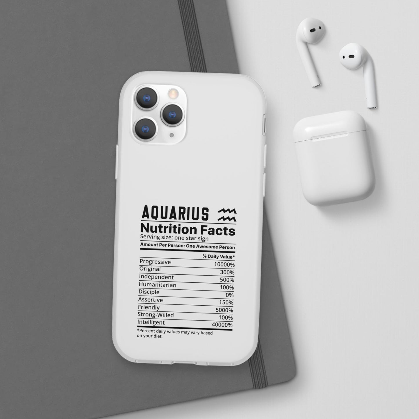 Aquarius Nutrition Flexi Cases iPhone/Samsung with Gift Wrapping Option