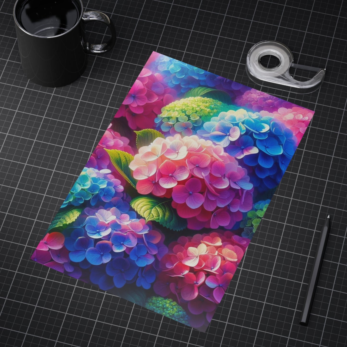 Hydrangeas Unframed Prints