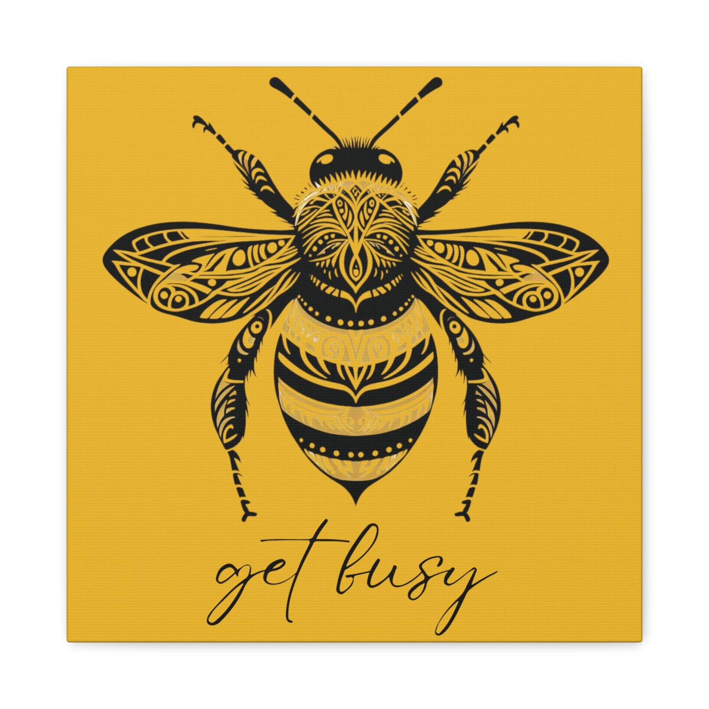 Get Busy Bee Classic Canvas - Yellow