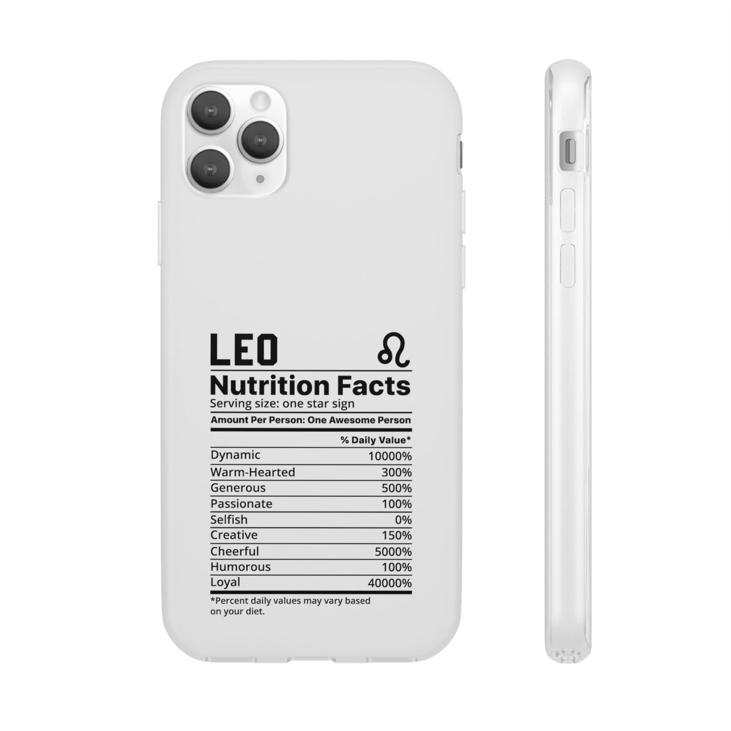 Leo Nutrition Flexi Cases iPhone/Samsung with Gift Wrapping Option