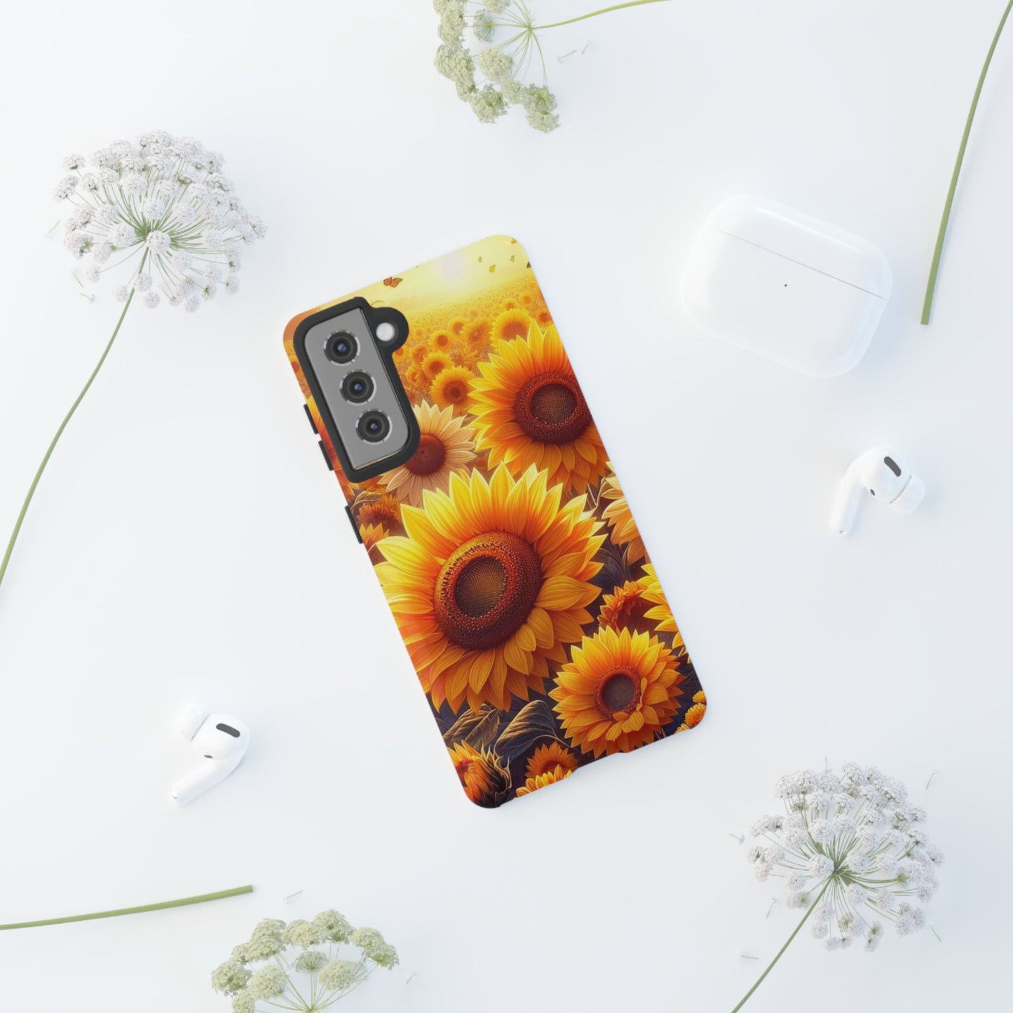 Sunflowers Tough Cases iPhone/Google/Samsung