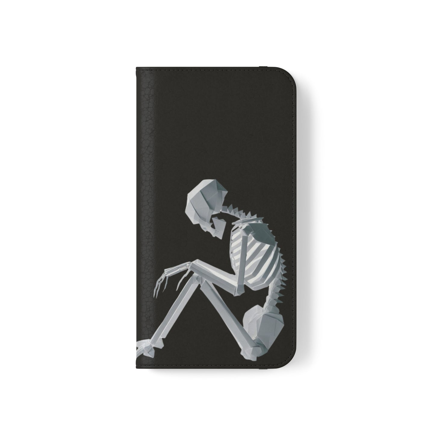 Origami Skelleton Flip Cases iPhone/Samsung