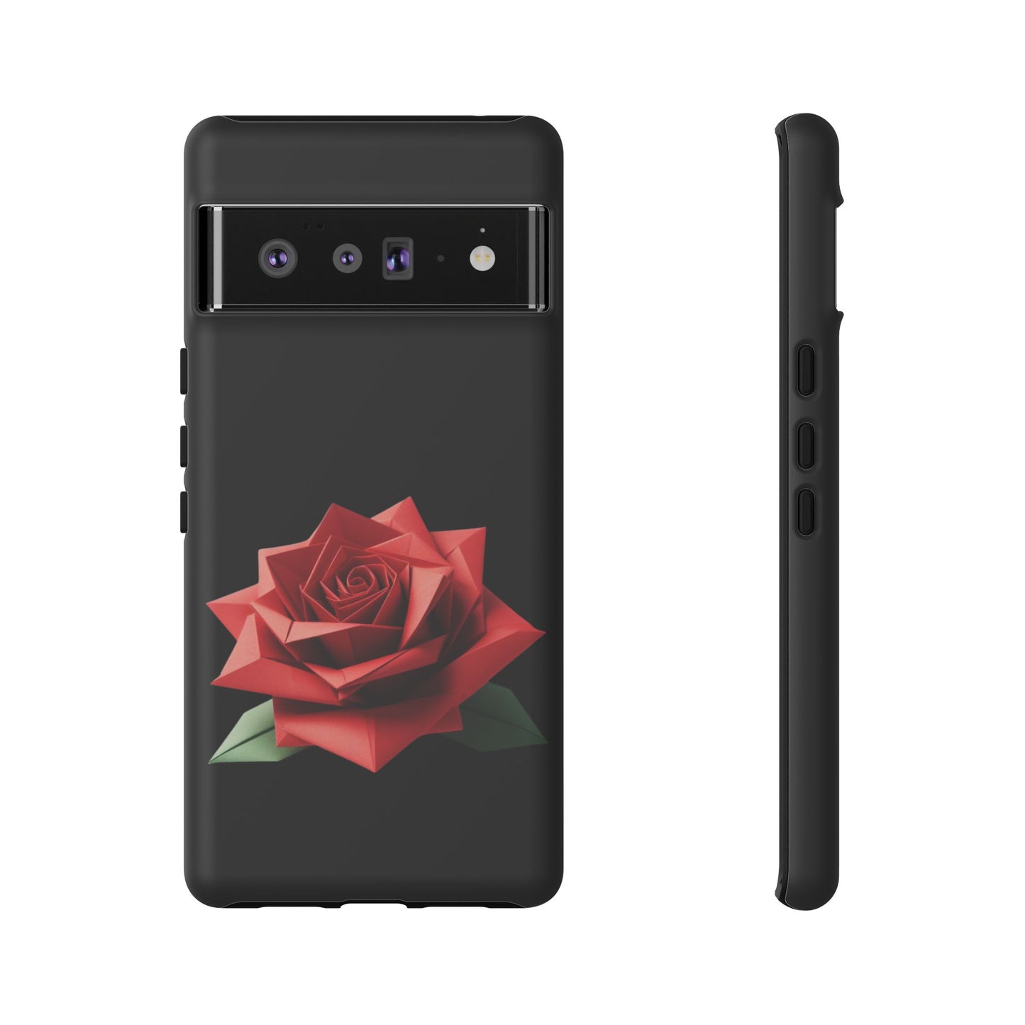 Origami Red Rose Tough Cases iPhone/Google/Samsung