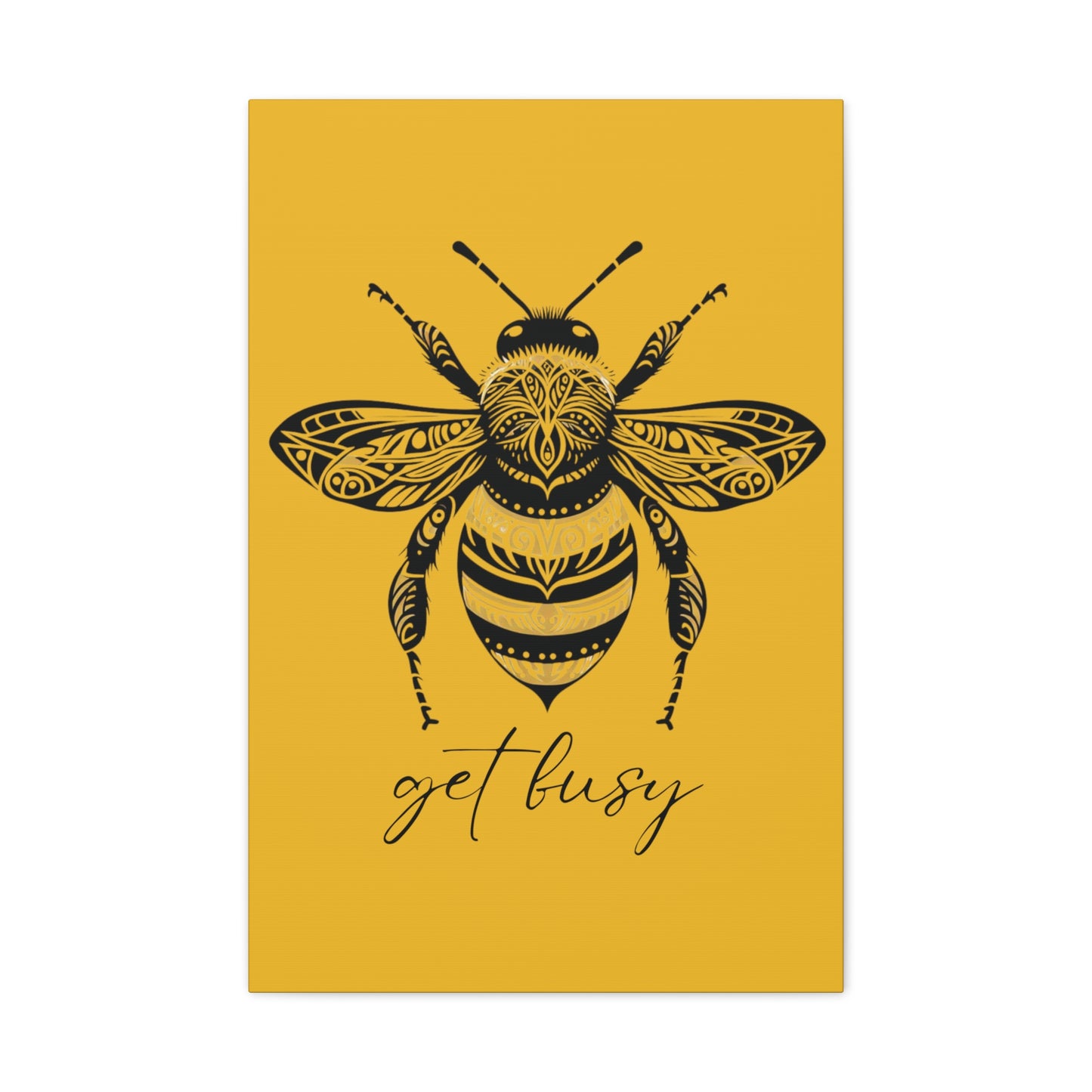 Get Busy Bee Classic Canvas - Yellow