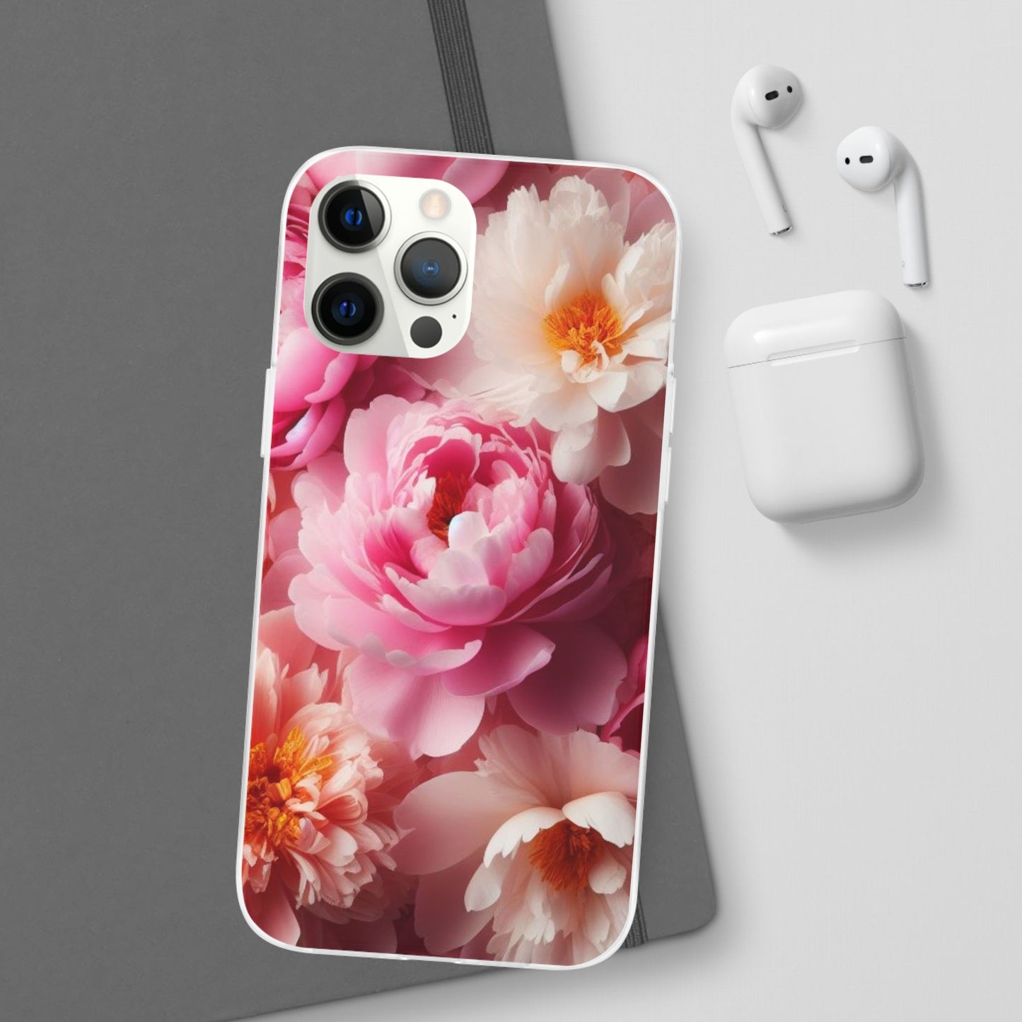 Peonies Flexi Cases