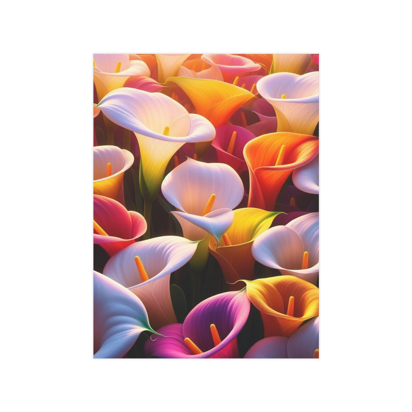 Calla Lilies Unframed Prints