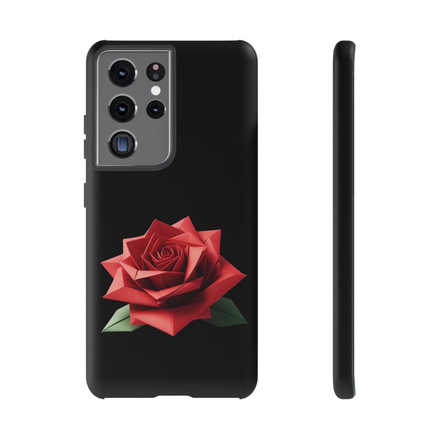 Origami Red Rose Tough Cases iPhone/Google/Samsung