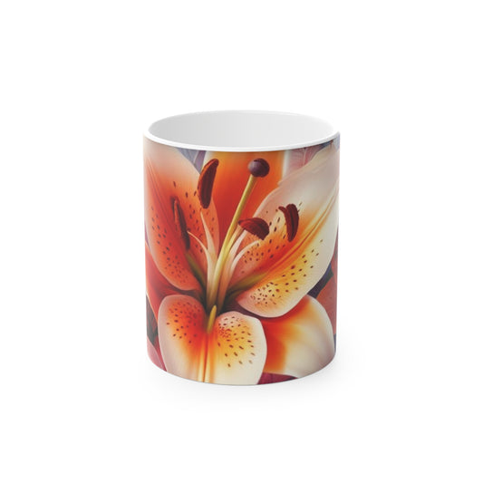 Lilies Magic Mug