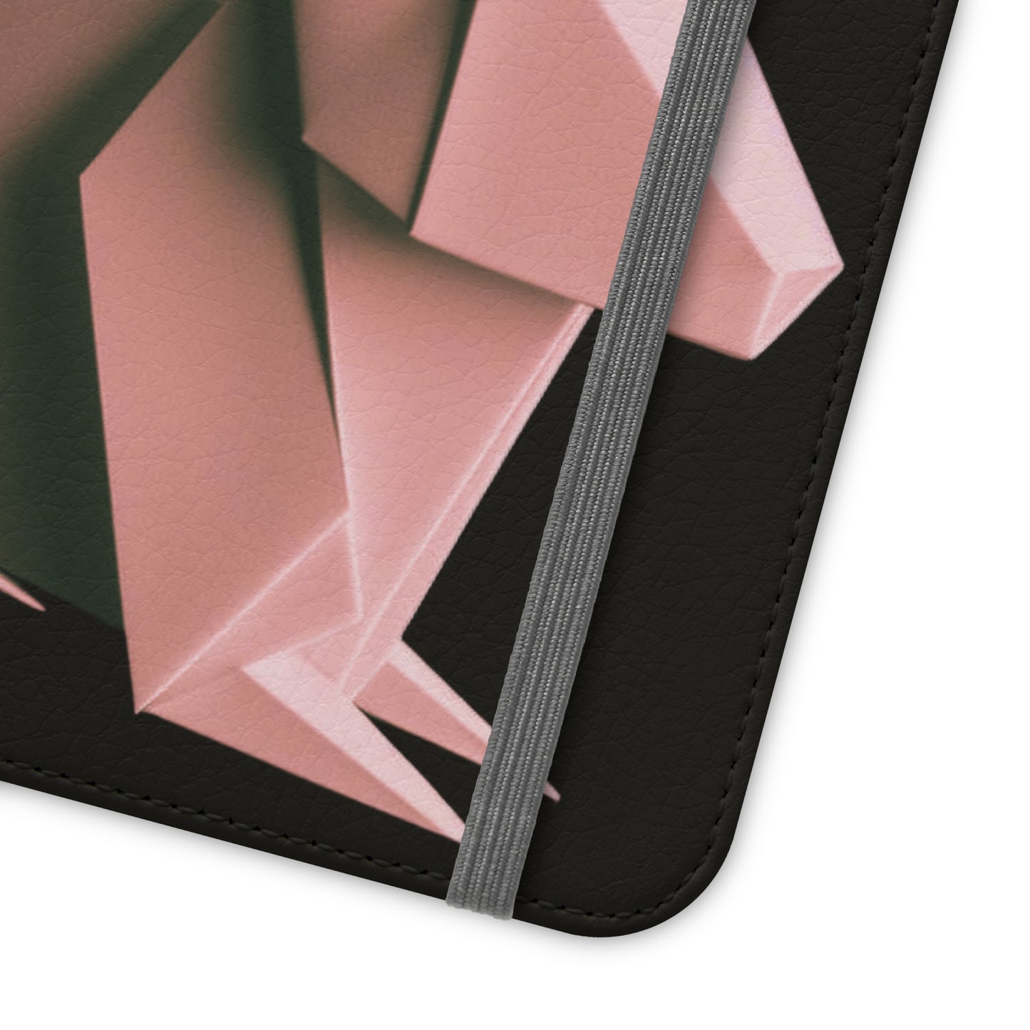 Origami Pink Rabbit Flip Cases iPhone/Samsung