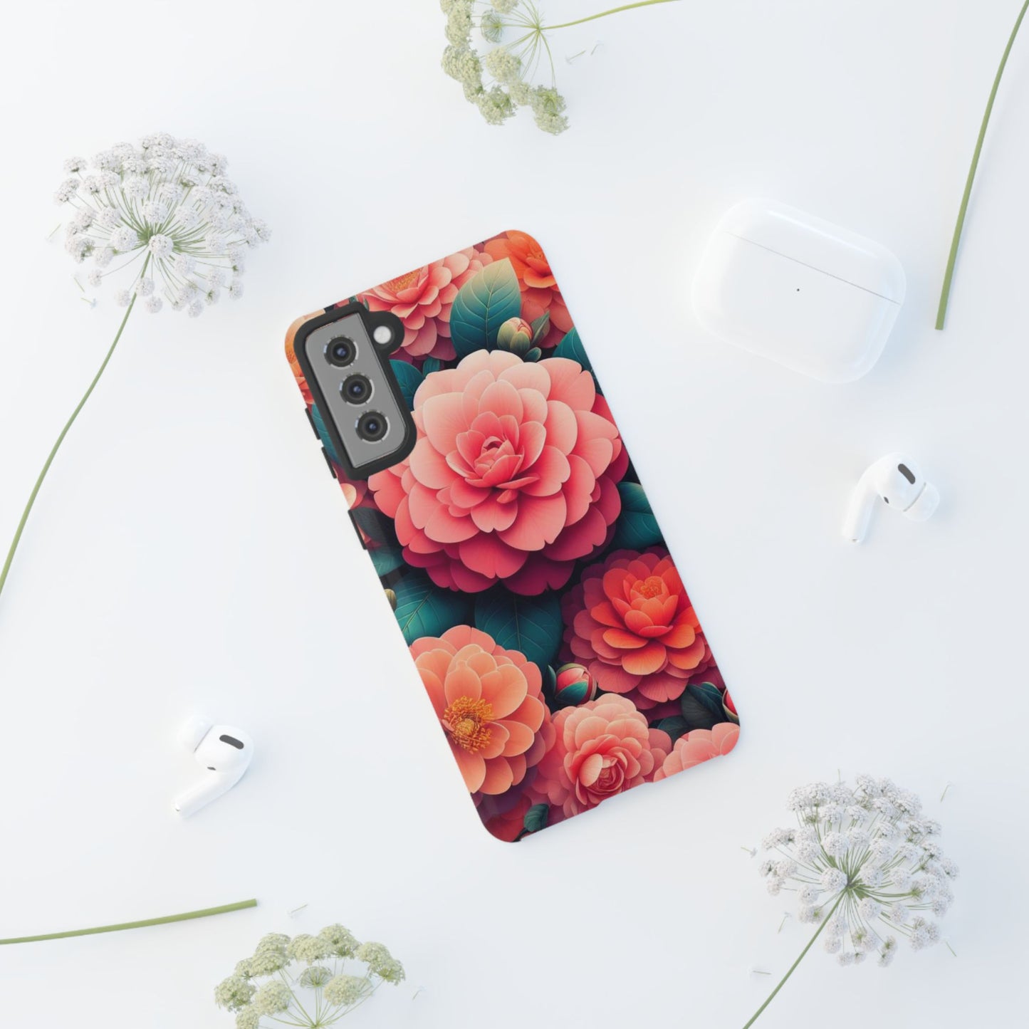 Camelias Tough Cases iPhone/Google/Samsung