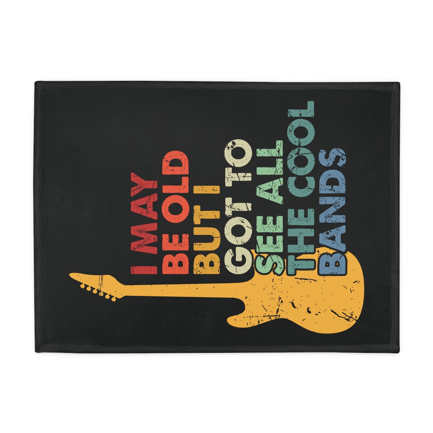 I May Be Old... Plush Fleece Blanket