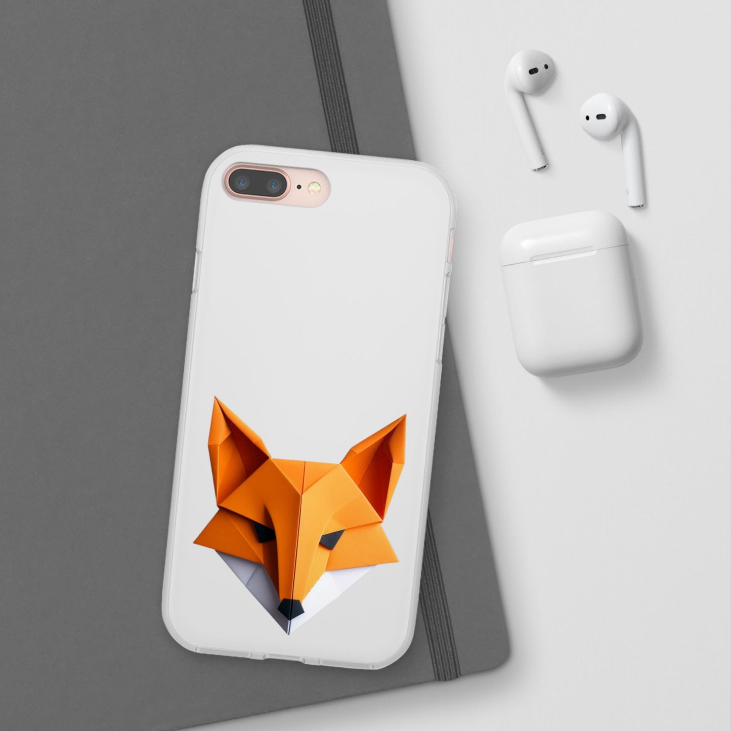 Origami Fox Flexi Cases