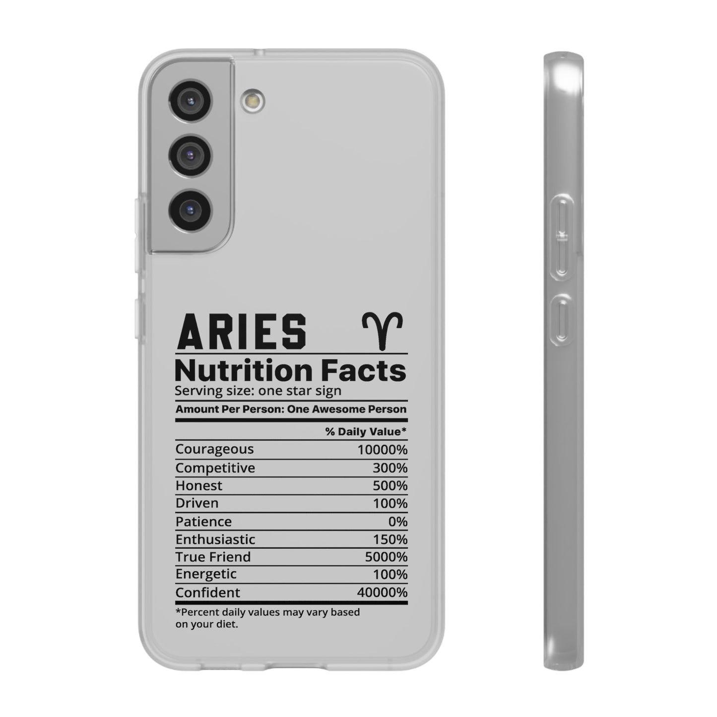 Aries Nutrition Flexi Cases iPhone/Samsung with Gift Wrapping Option