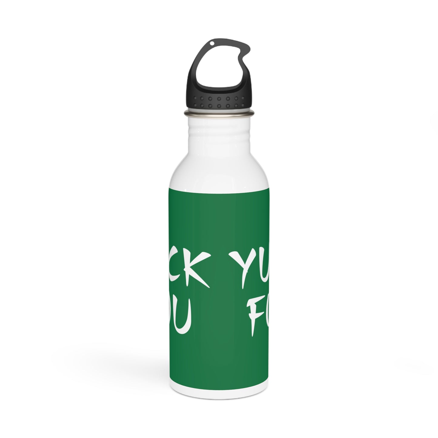 Yuck Fou Stylish Stainless Steel Water Bottle - Eco-Friendly, Durable, Perfect for On-the-Go - Green