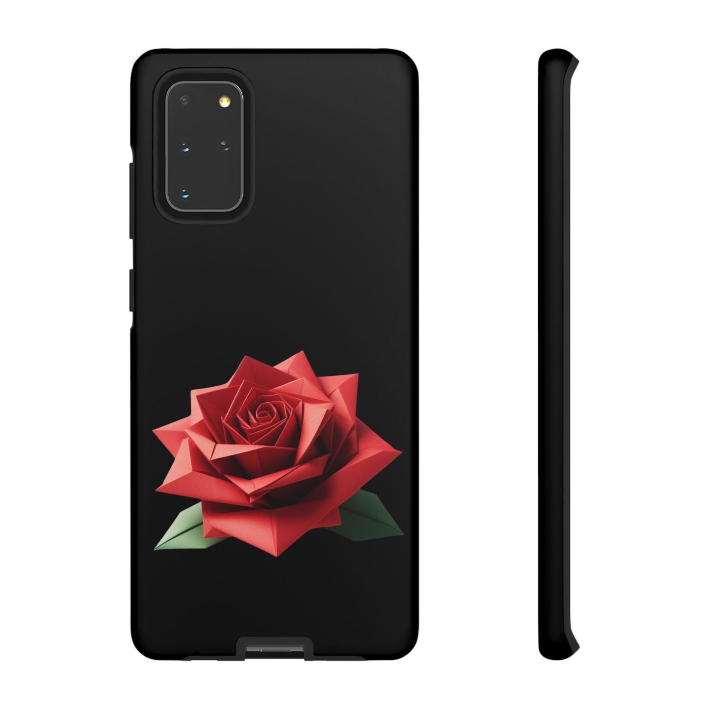 Origami Red Rose Tough Cases iPhone/Google/Samsung