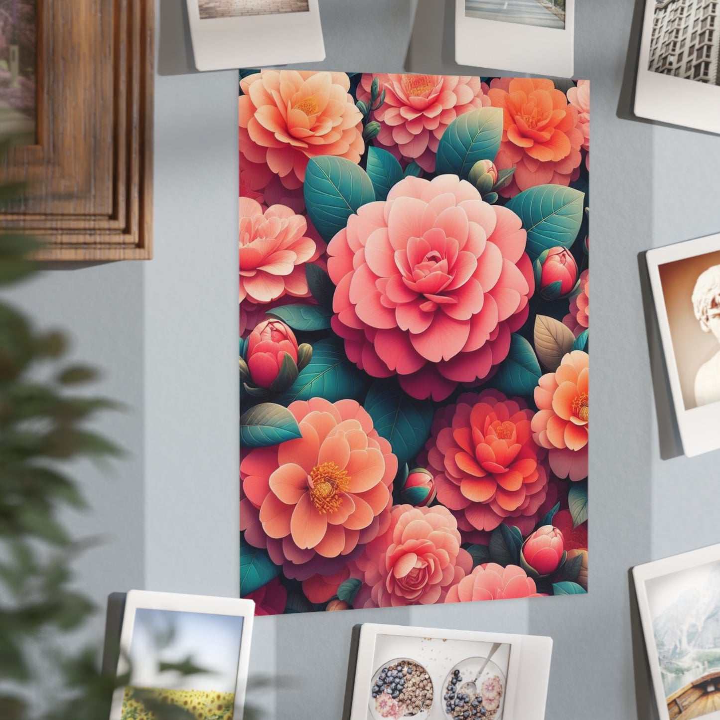 Camelias Unframed Prints