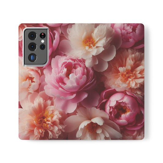 Peonies Flip Cases iPhone/Samsung