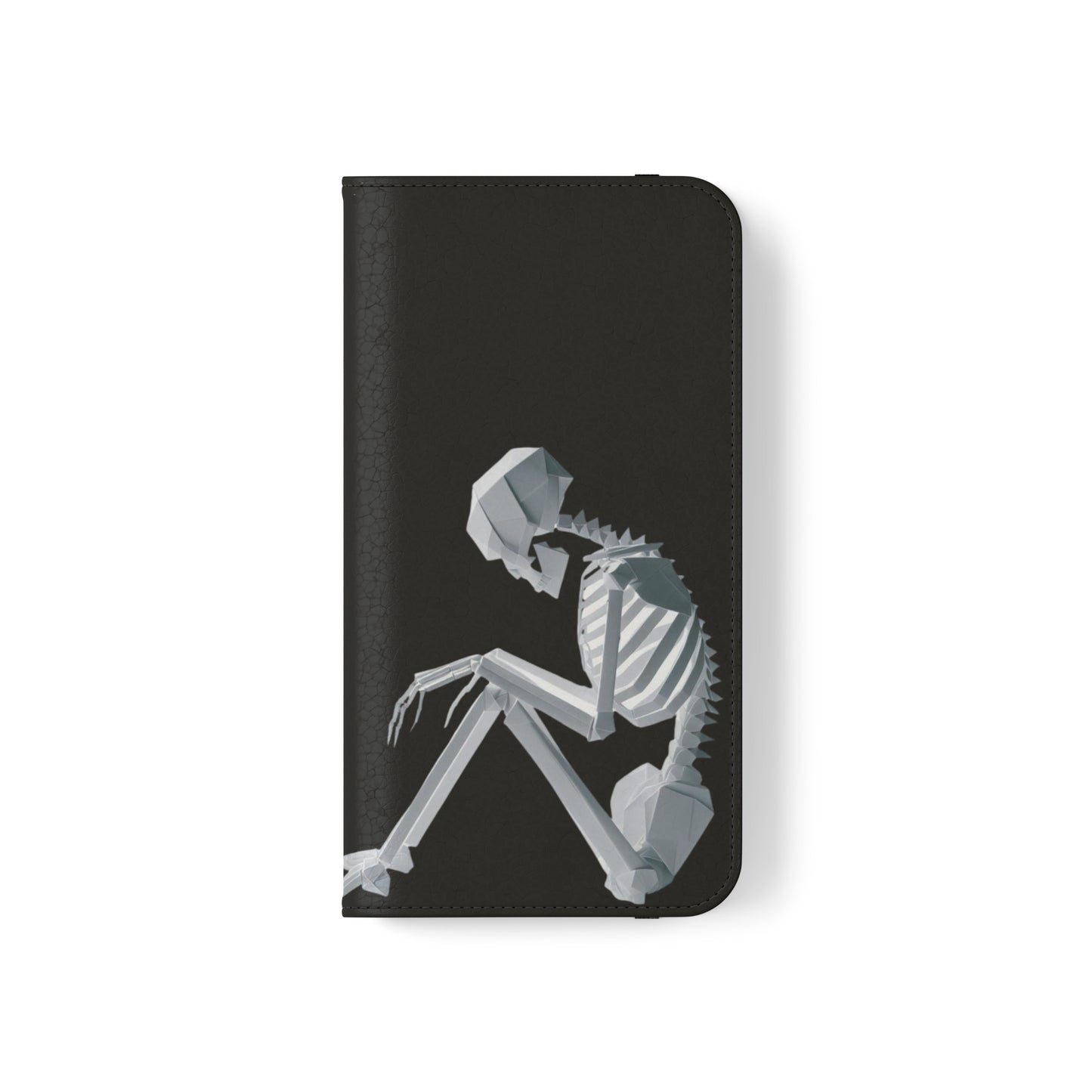 Origami Skelleton Flip Cases iPhone/Samsung