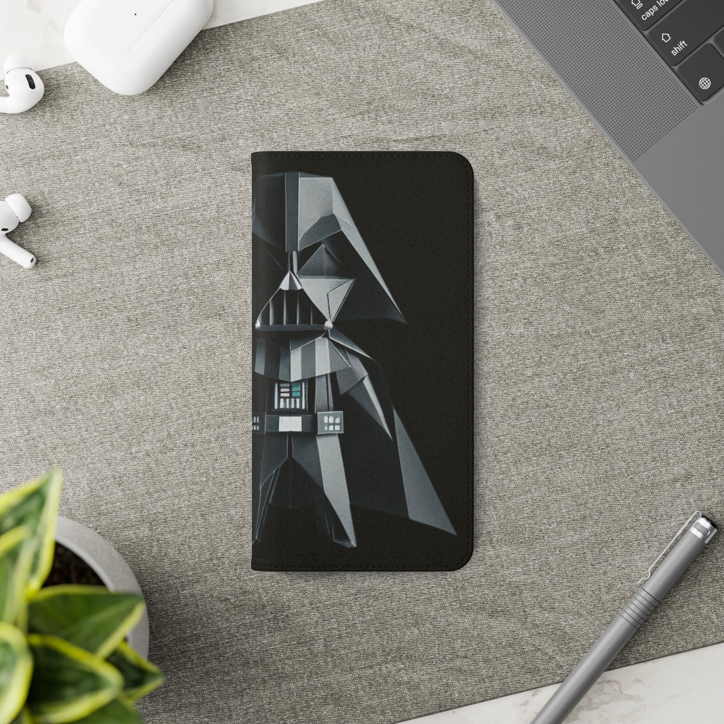 Origami Darth Vader Flip Cases iPhone/Samsung