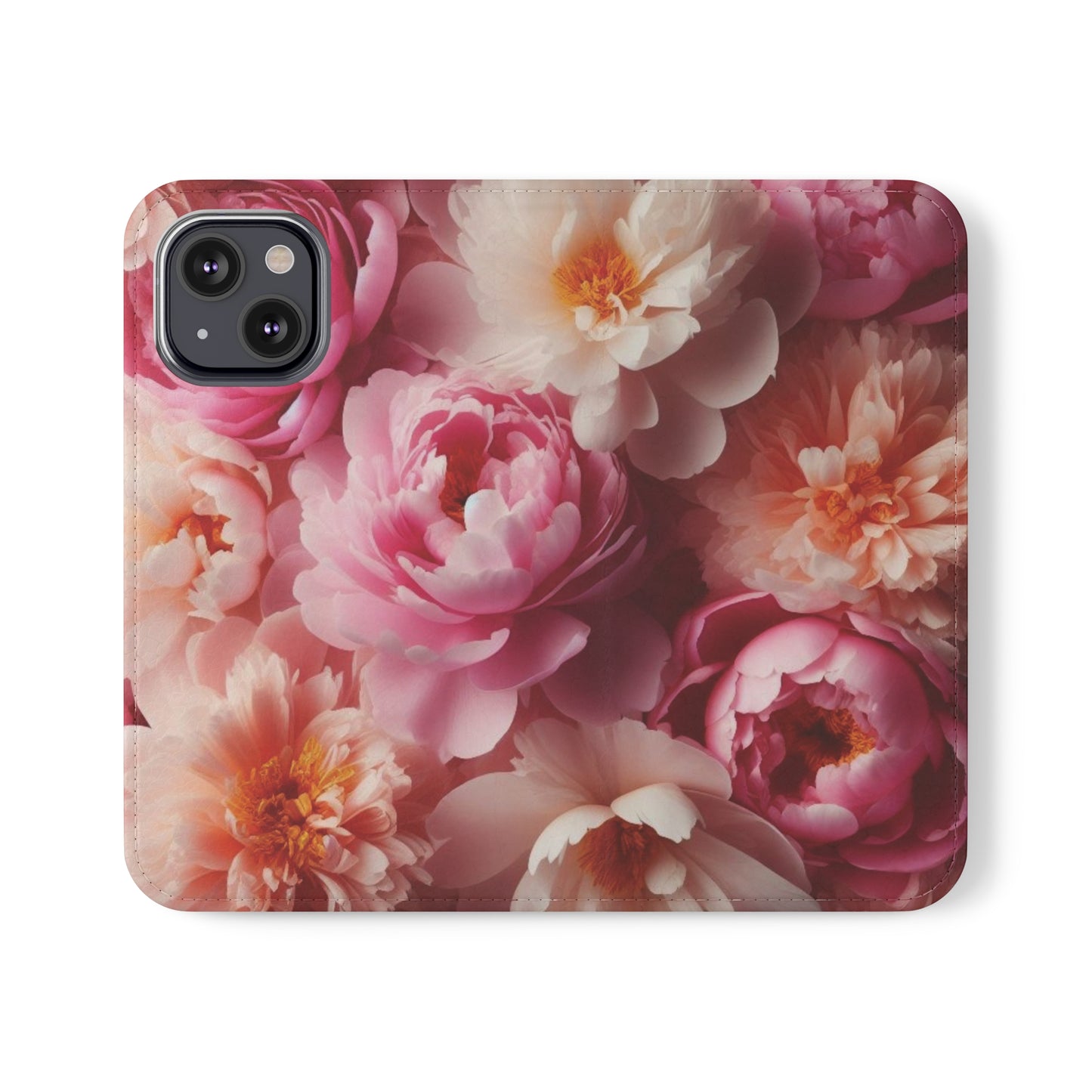 Peonies Flip Cases iPhone/Samsung