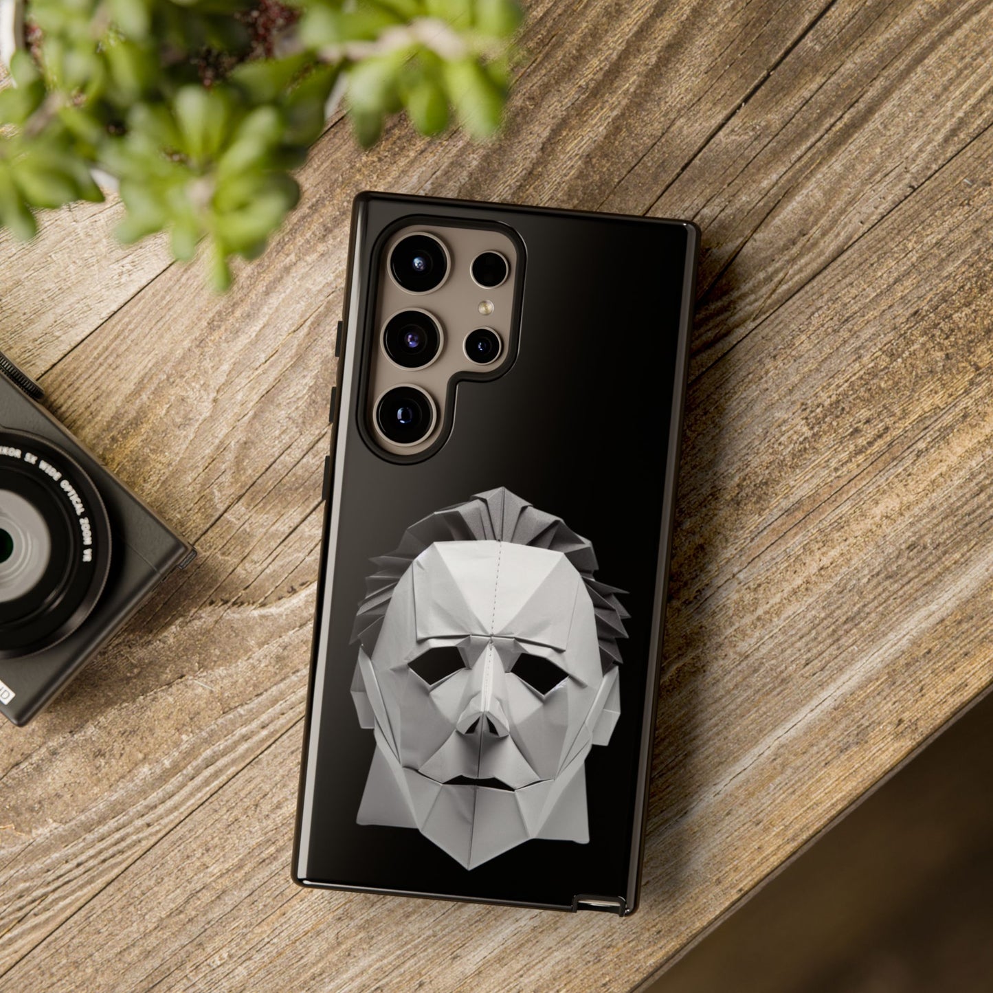 Origami Michael Myers Mask Tough Cases iPhone/Google/Samsung