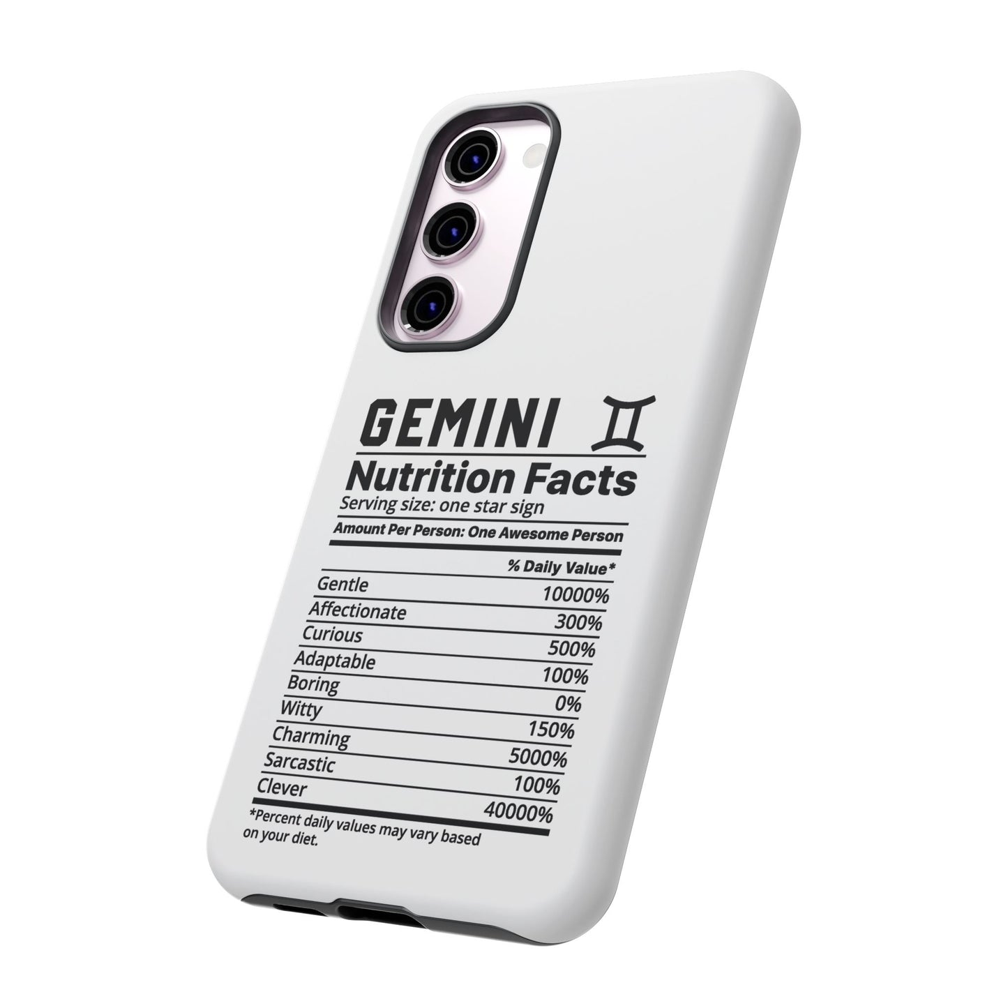 Gemini Nutrition Tough Cases - iPhone/Google/Samsung