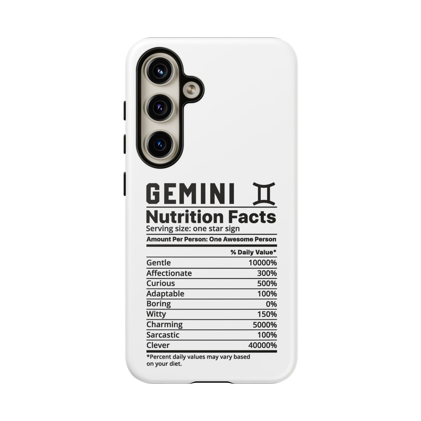 Gemini Nutrition Tough Cases - iPhone/Google/Samsung