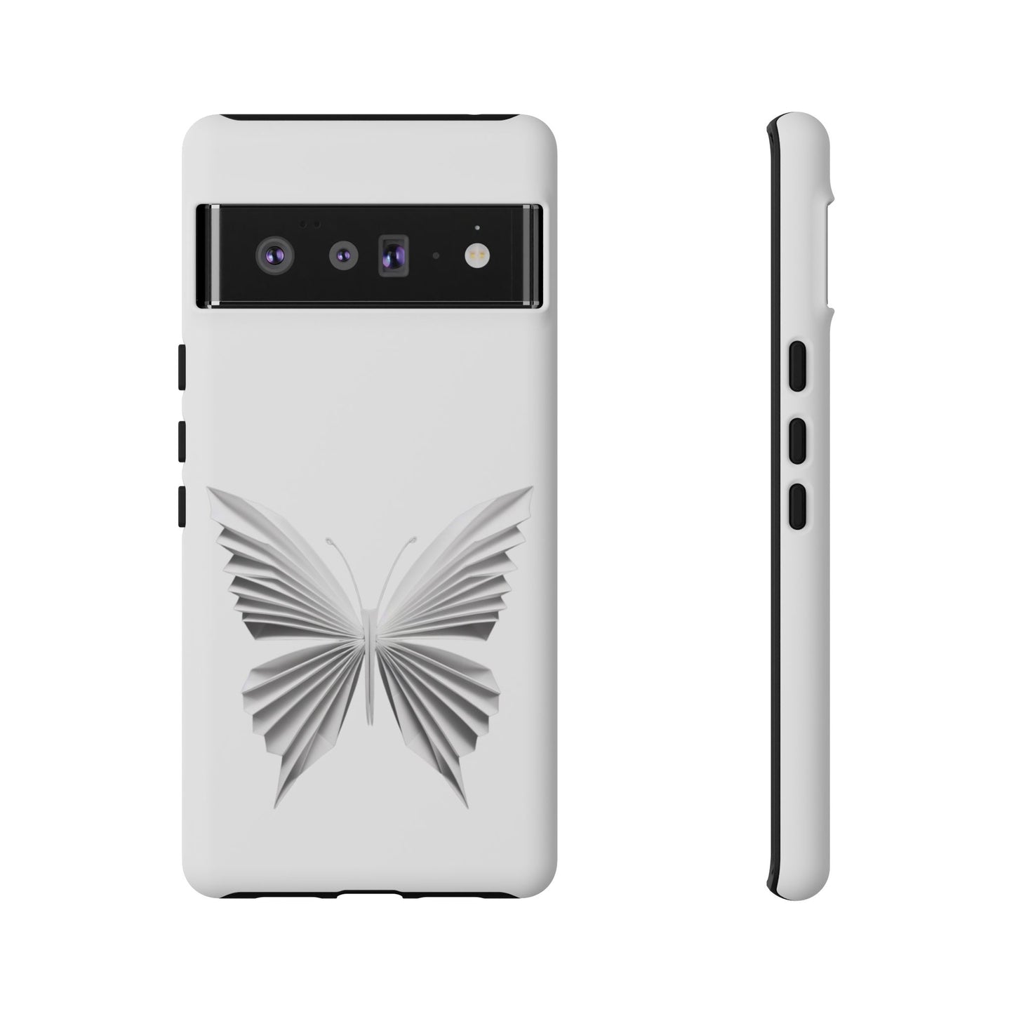 Origami White Butterfly Tough Cases iPhone/Google/Samsung