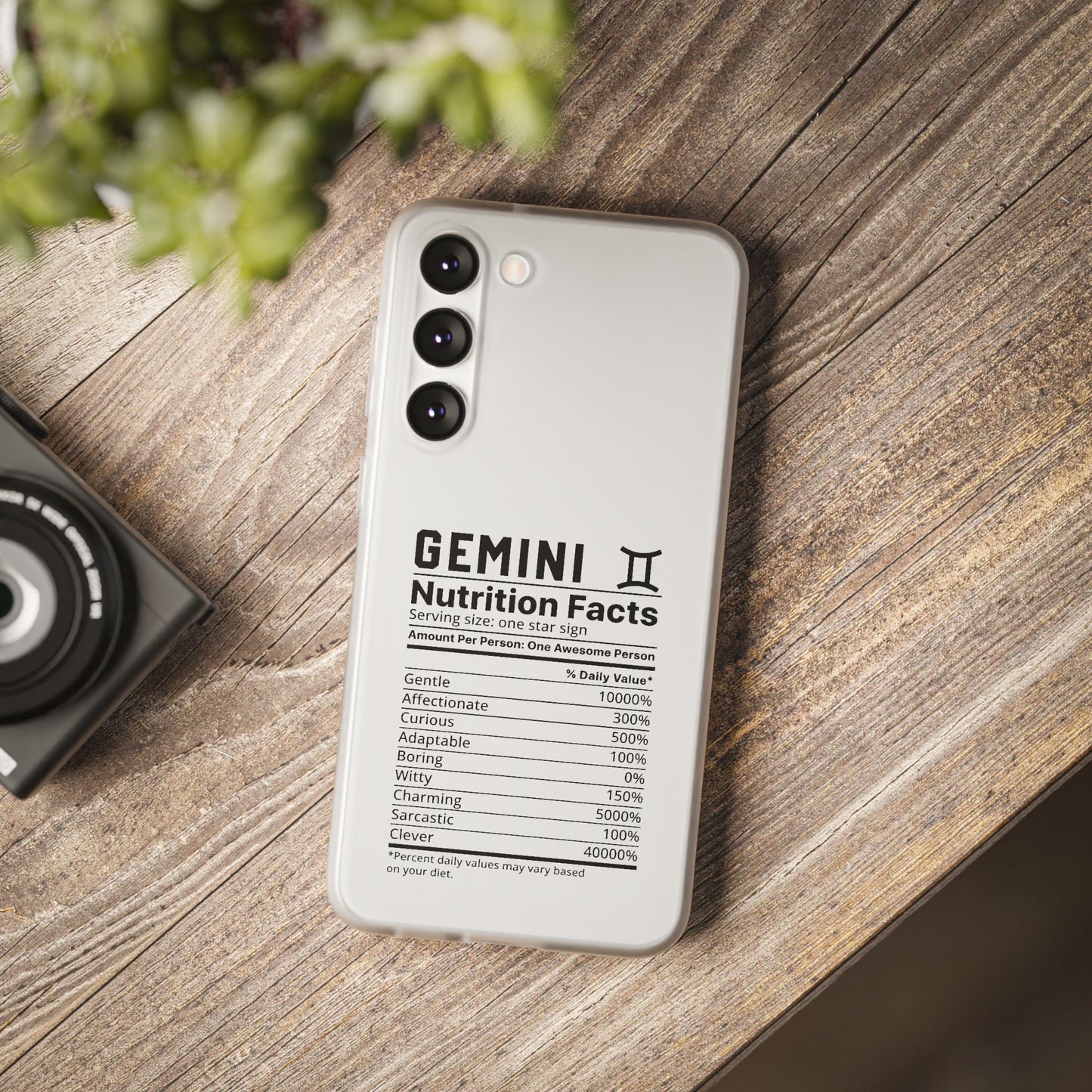 Gemini Nutrition Flexi Cases iPhone/Samsung with Gift Wrapping Option