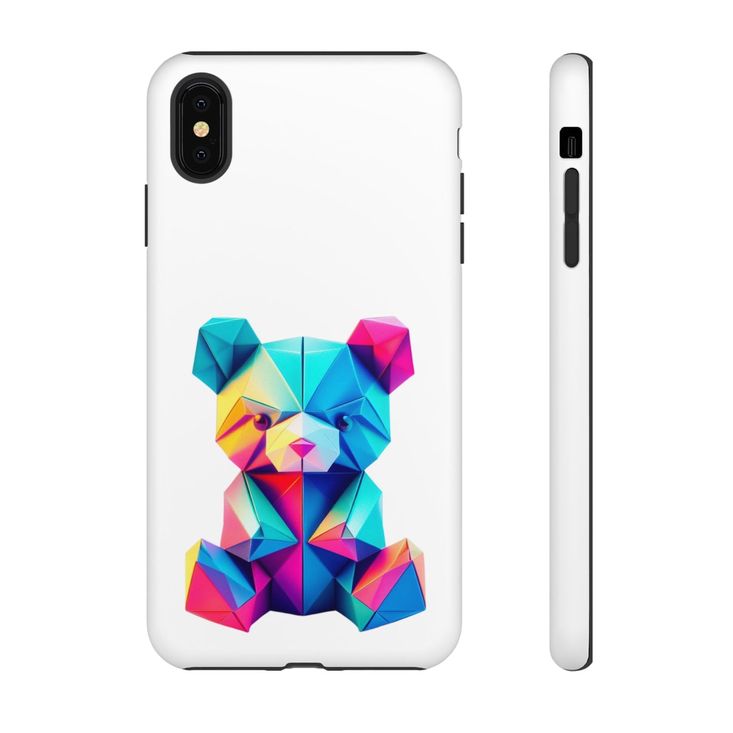 Origami Neon Teddy Tough Cases iPhone/Google/Samsung