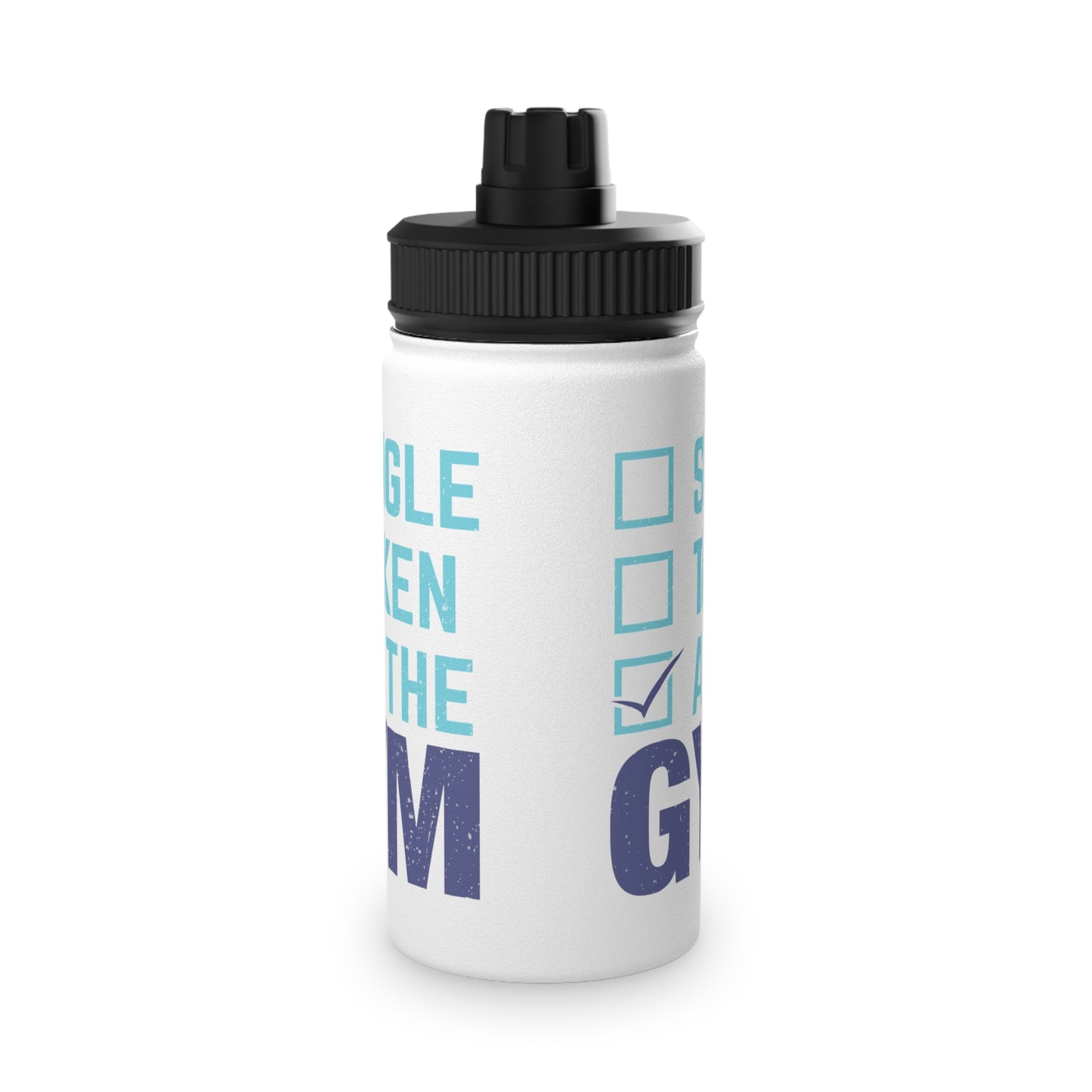 At The Gym Stainless Steel Sports Water Bottle - 3 sizes