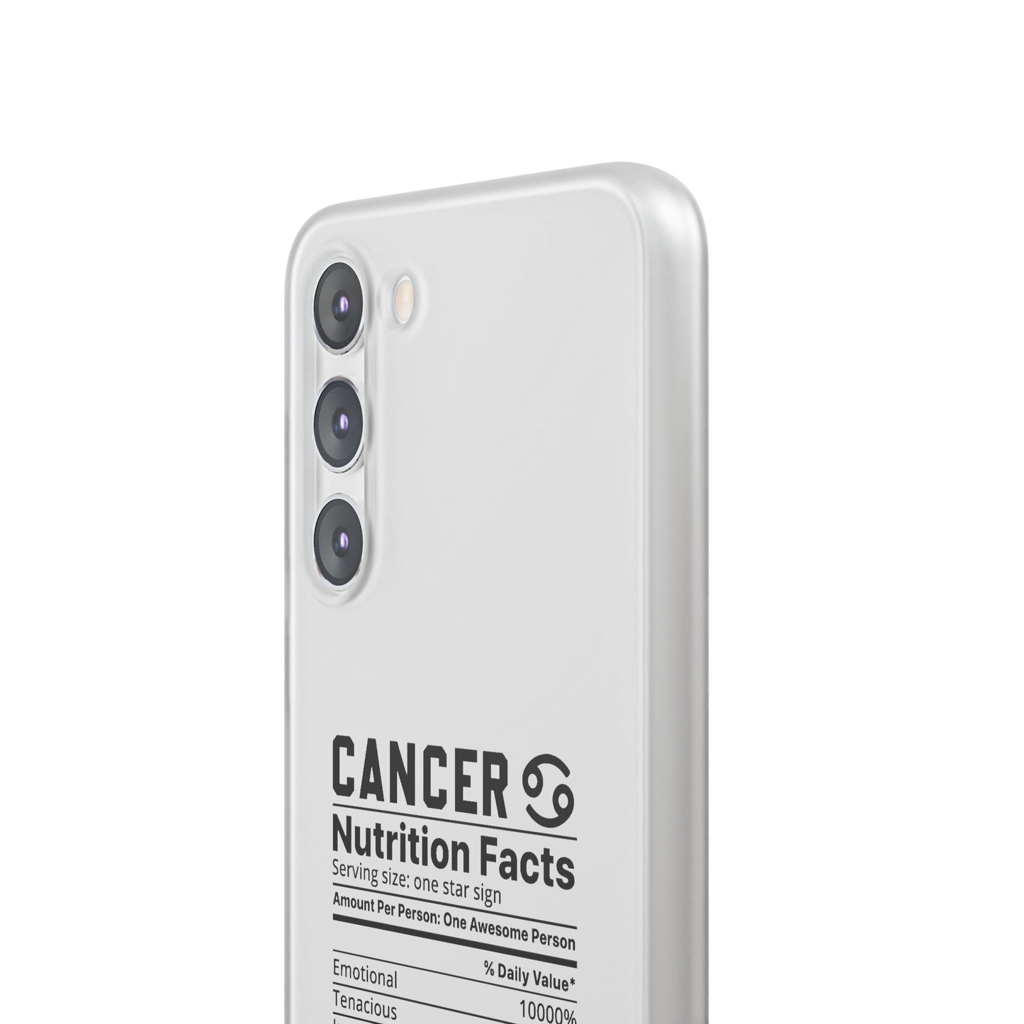 Cancer Nutrition Flexi Cases iPhone/Samsung with Gift Wrapping Option