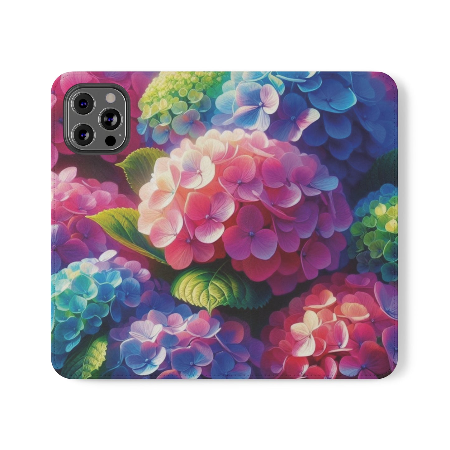 Hydrangea Flip Cases iPhone/Samsung